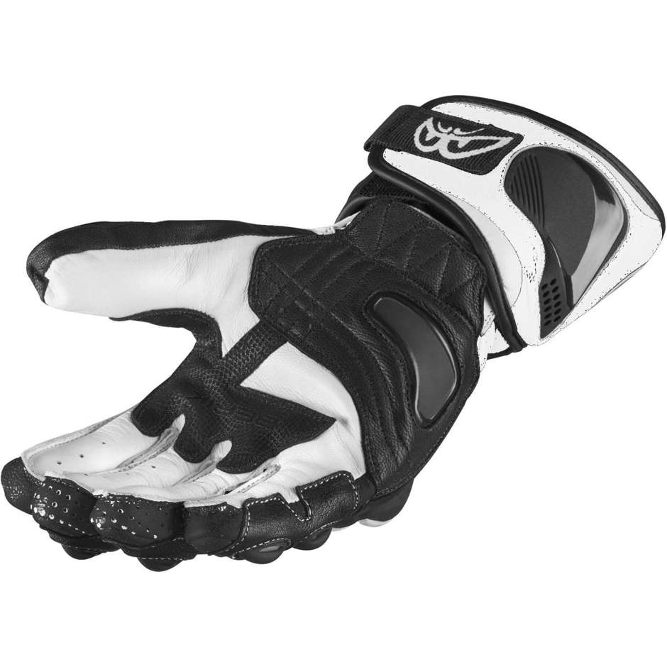 GUANTI MOTO RACING IN PELLE BERIK 2.0 PISTA CERTIFICATO