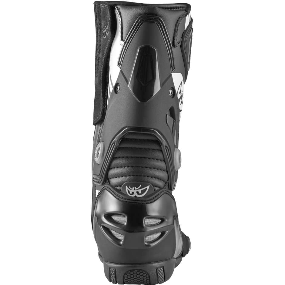 STIVALI MOTO RACING BERIK SHAFT 3.0 NERO/BIANCO