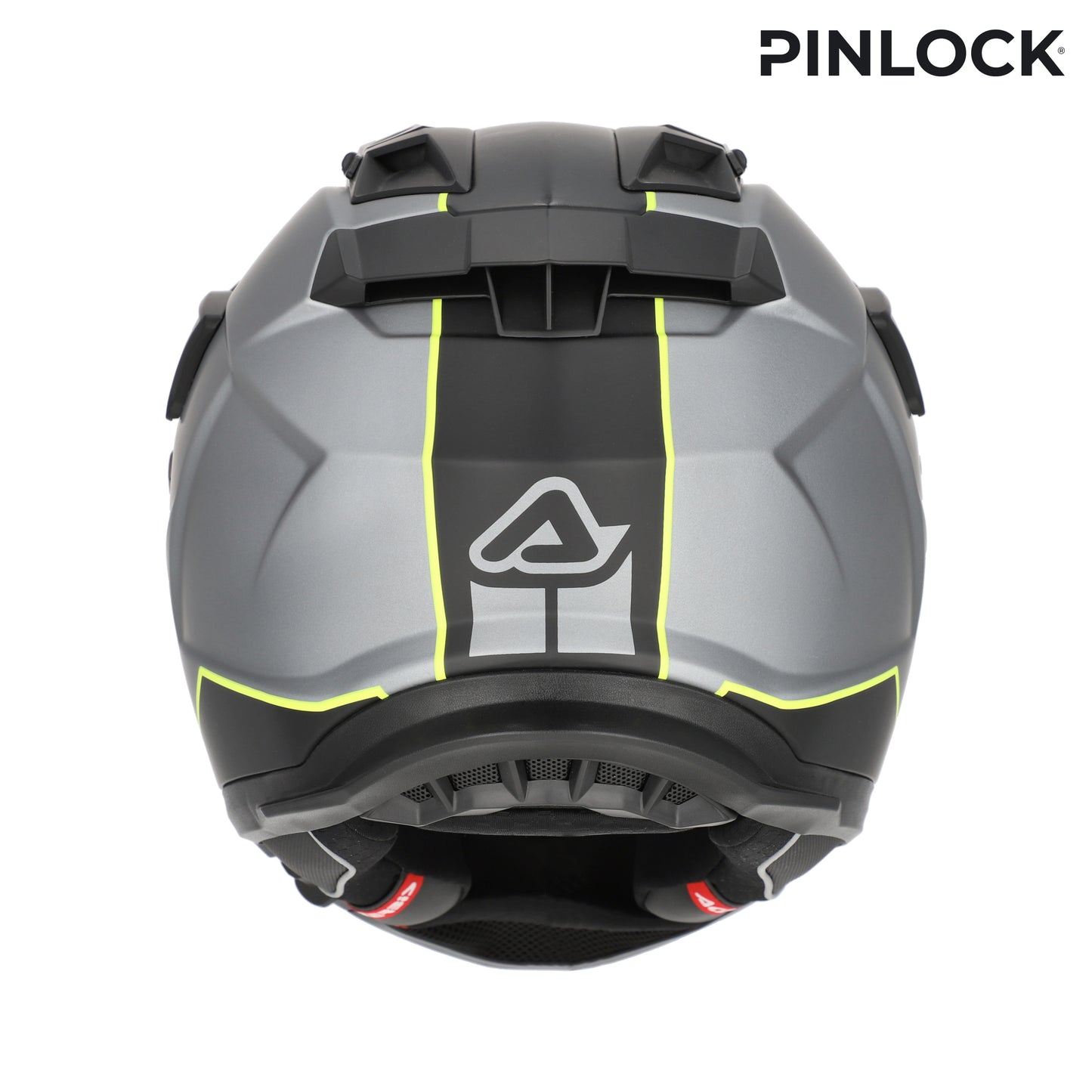 CASCO ATTACK ACERBIS GRIGIO/GIALLO