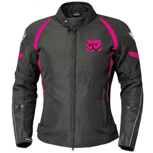 GIUBBOTTO MOTO DONNA IN TESSUTO BERIK 2.0