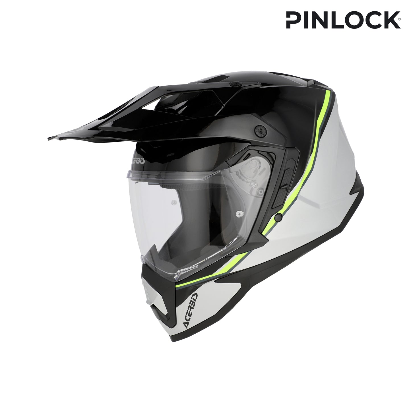 CASCO ASSAULT GRAPHIC ACERBIS NERO/BIANCO/GIALLO