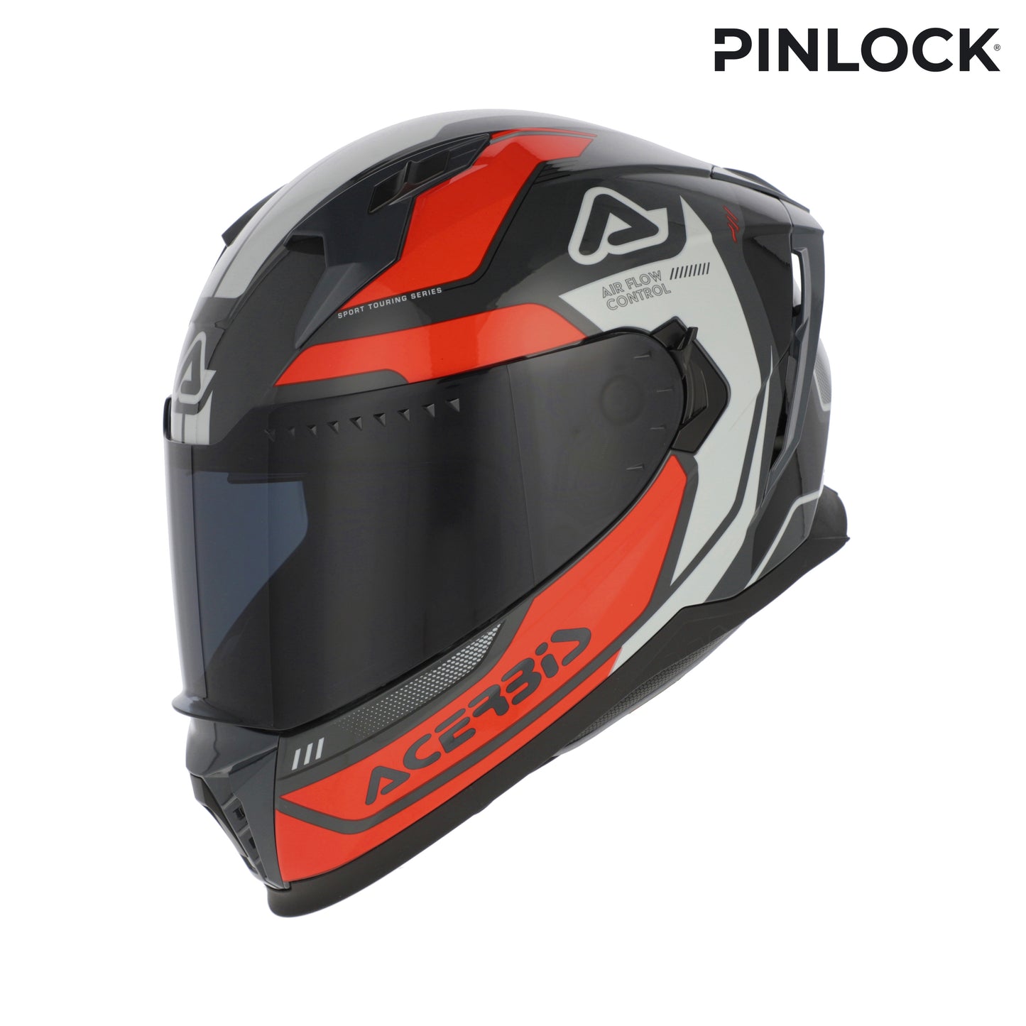 CASCO INTEGRALE X-WAY ACERBIS ROSSO/GRIGIO