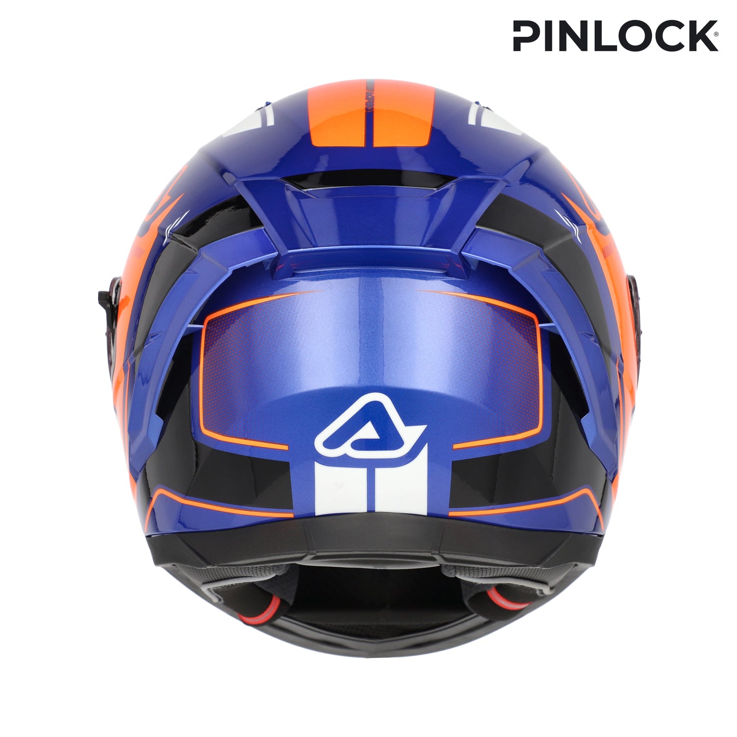 CASCO INTEGRALE X-WAY ACERBIS BIANCO/ARANCIONE/BLU