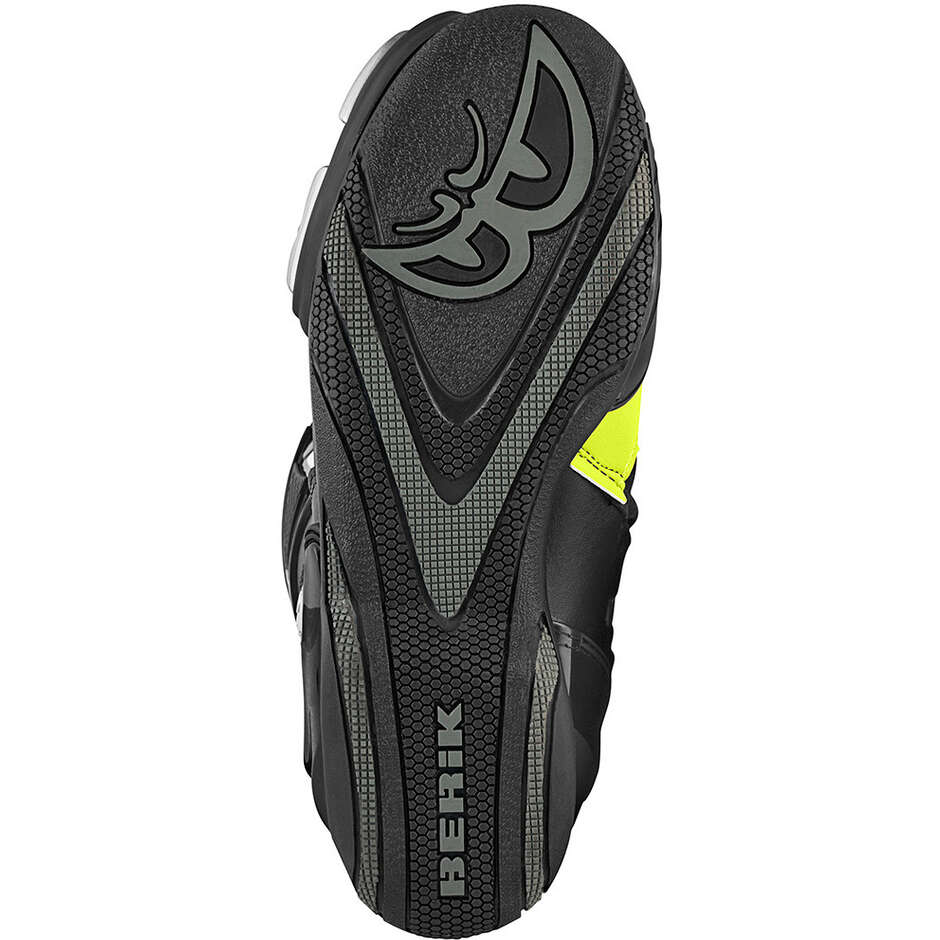 STIVALI MOTO RACING BERIK 2.0 NERO/GIALLO