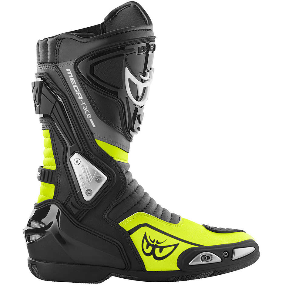 STIVALI MOTO RACING BERIK 2.0 NERO/GIALLO