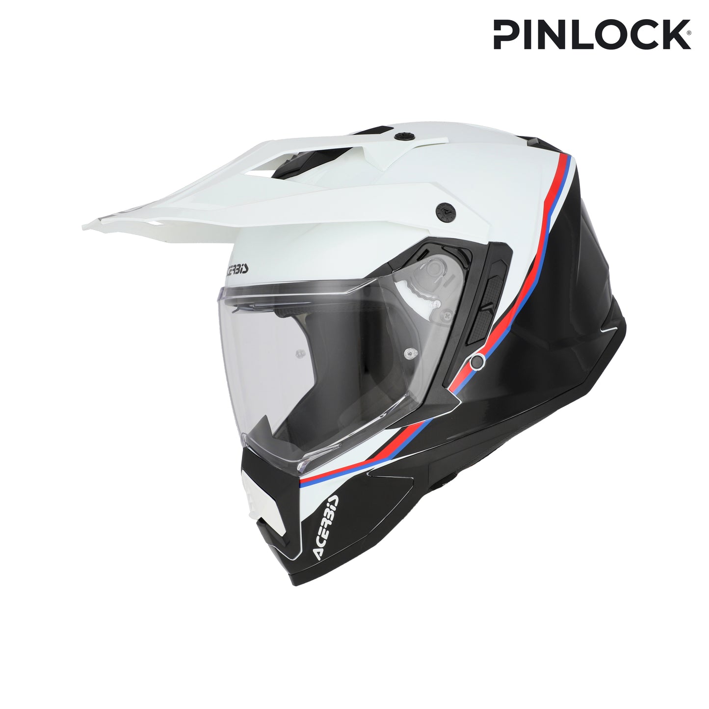 CASCO ASSAULT GRAPHIC ACERBIS BIANCO/NERO/ROSSO