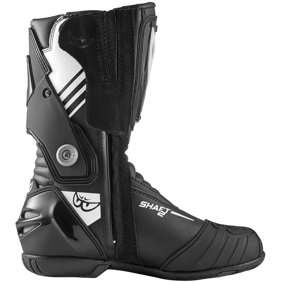 STIVALI MOTO RACING BERIK SHAFT 3.0 NERO/BIANCO